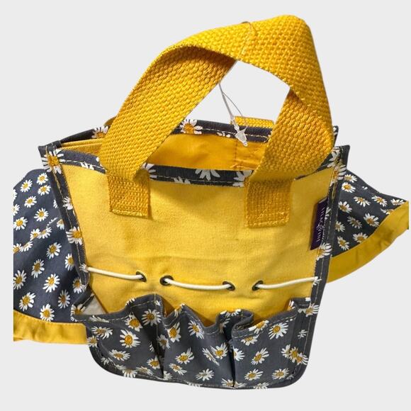 Lilac & Vine Daisy Print 1/2 Apron and Mini Tool Bag - Picture 4 of 13